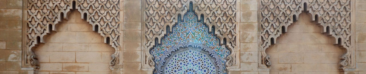 Architectural details in Morocco