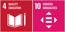 SDG #4 and 10. 