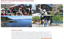 Regional Sustainable Development Partnerships