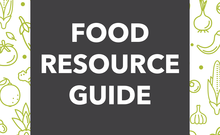 Food Resource Guide graphic. 