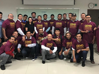 The first cohort of the CEHD teacher training program in October 2018.